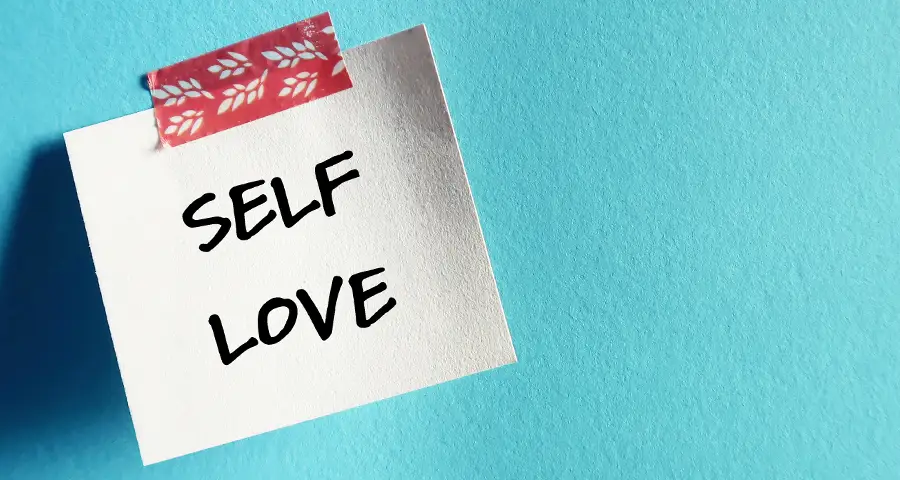 post it en el que pone amor propio